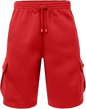 NE PEOPLE Men's Cargo Shorts – Active Casual Comfy Workout Gym